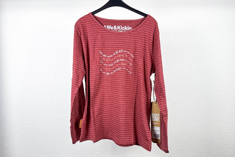 2 Damen Langarmshirts Alife & Kickin, Gr. M